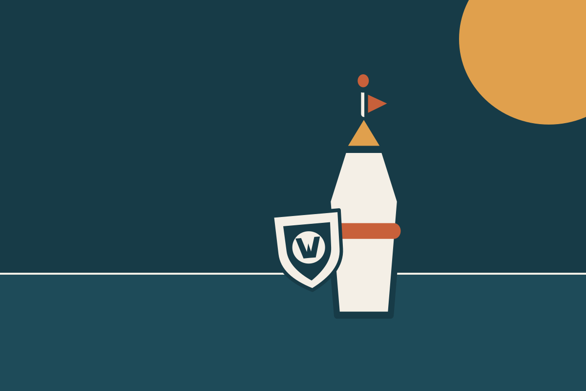 Bouclier WordPress et signal